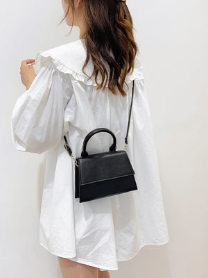 Bolsa feminina quadrada minimalista - Elfmaeve