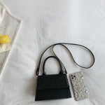 Bolsa feminina quadrada minimalista - Elfmaeve