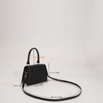 Bolsa feminina quadrada minimalista - Elfmaeve