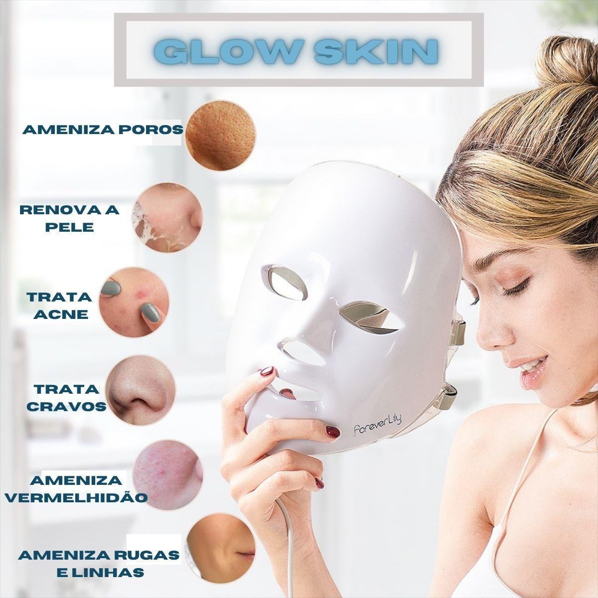 Máscara Facial Rejuvenescedora - Glow Skin