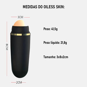 Massageador e Removedor de Oleosidade da Pele - Oiless Skin