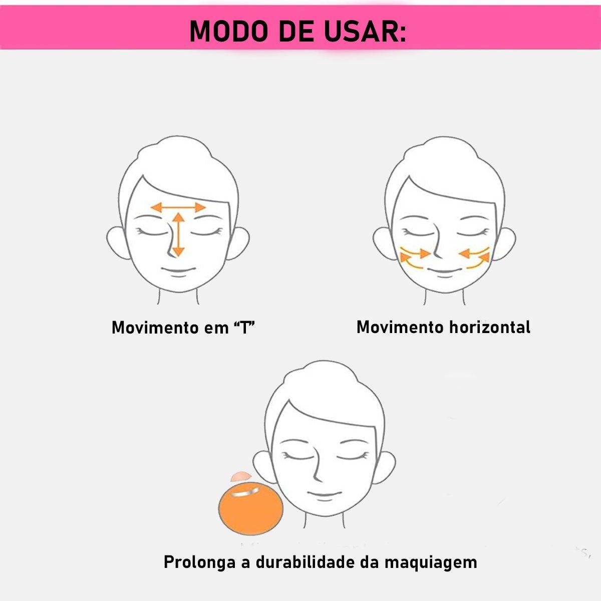 Massageador e Removedor de Oleosidade da Pele - Oiless Skin